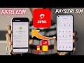 Airtel ESim Activation 2025 Airtel ESIM Activate Kaise Kare How To Activate Esim In Iphone