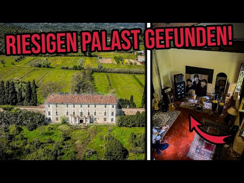 INCREDIBLE FIND!😱 - WE EXPLORE AN ABANDONED PALACE IN ITALY!