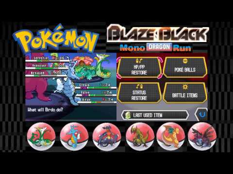 Lets Play Pokemon Blaze Black Mono Dragon Run Part 31