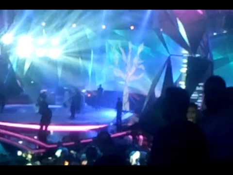 Tons of powder before the interval act: Northern Lights - Esc 2013