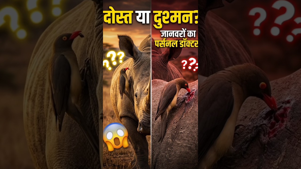 जानवरों का पर्सनल डॉक्टर! 😱 लेकिन इसका डार्क सीक्रेट आपको चौंका देगा!#facts #shorts