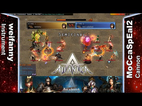 Titan 25/09/2016 PM: Semifinal - weifanny vs MoCcaSpEal2 - Atlantica Online