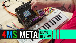 Video thumbnail for 4MS Meta Module - Pre-Release Review by Red Means Recording Modular