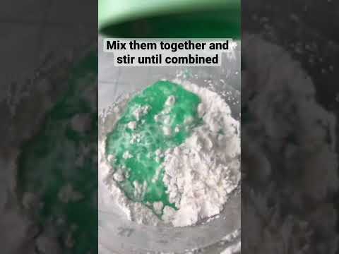 How to make Oobleck. #shorts #howto #oobleck #tutorial #diycrafts