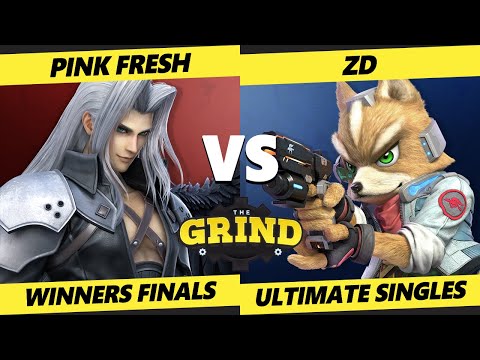 The Grind 149 Winners Finals - Pink Fresh (Sephiroth) Vs. ZD (Fox) Smash Ultimate - SSBU
