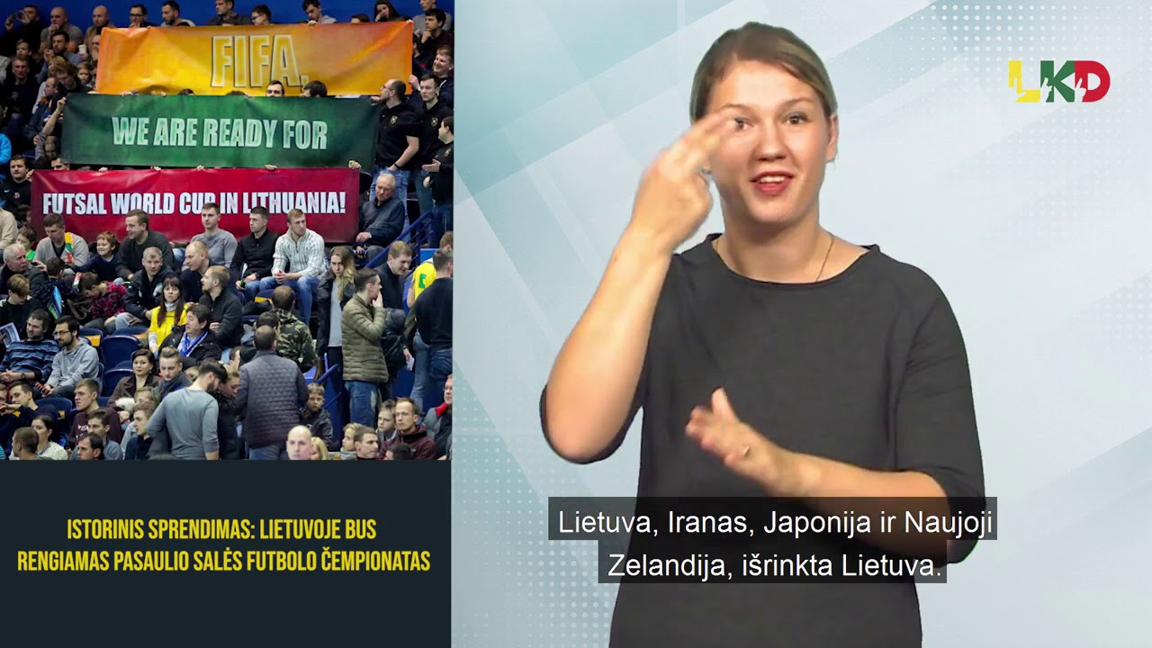 Istorinis sprendimas: Lietuvoje bus rengiamas pasaulio salės futbolo čempionatas