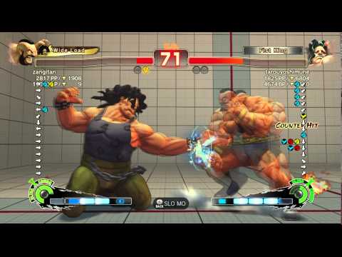 USFIV~ Hugo (tarouyoshimune) vs.  Zangief (zangitan) HD