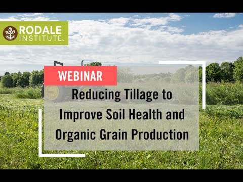 Webinar: Reducing Tillage to Improve Soil Health and Organic Grain Production