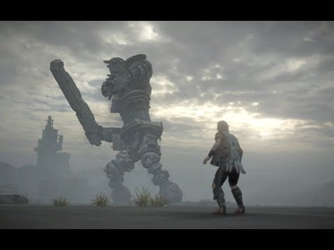 Shadow Of The Colossus PS4 3rd Colossus(Gaius) Gameplay Walkthrough