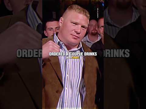 Brock Lesnars Insane Bar Fight Story 😱 #ufc