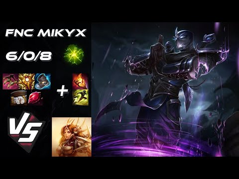 Fnatic Mikyx SUPPORT Shen vs Leona - EU Challenger Patch 25.24