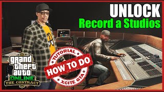 HOW TO UNLOCK THE RECORD A STUDIOS - Dr. Dre, Franklin & Lamar Recording Studio | GTA 5 ONLINE