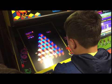 QBERT arcade game in action!