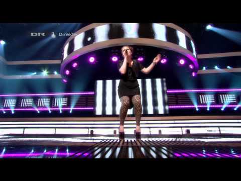 X Factor 2010 Denmark - Anna synger "Fighter" Christina Aguilera - Live show 3 [HD]