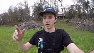 Kid almost SHOT US with an Airsoft GUN while FISHING!!! (Not Clickbait)