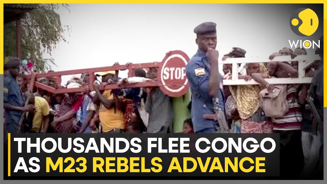 Congo Violence: Thousands Flee Congo as M23 Rebels Spark Refugee Crisis in Burundi | WION