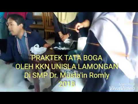 Praktek Tata Boga pembuatan Ice Cream