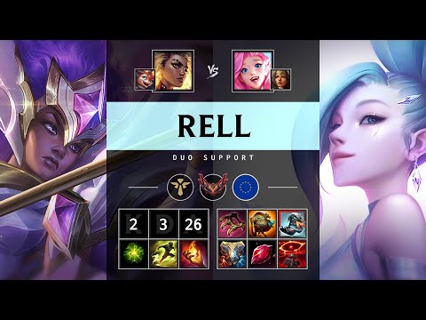Rell Support vs Seraphine - EUW Grandmaster Patch 25.S1.2