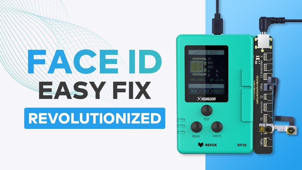 Reparaturwerkzeuge Face ID (OHNE LÖTEN) funktioniert nicht mit REFOX RP30 - Der einfachste Weg!