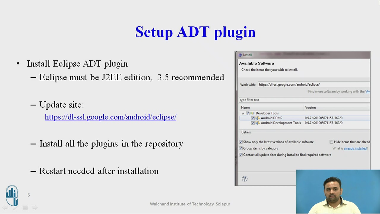 SSP MAD Android Software Development Environment