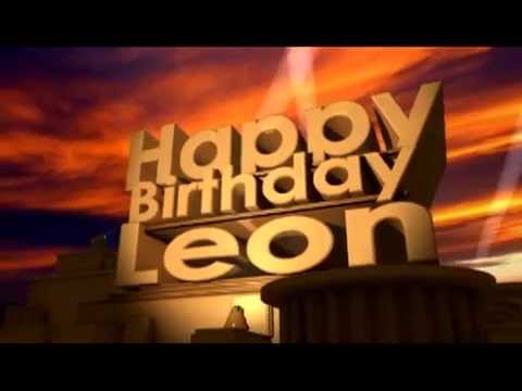 Happy Birthday Leon