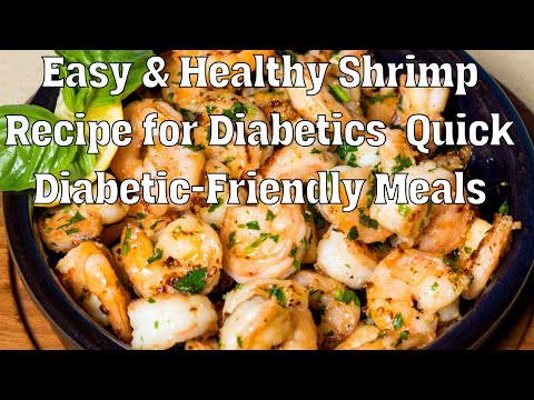 Easy & Healthy Shrimp Recipe for Diabetics | Quick Diabetic-Friendly Meals
