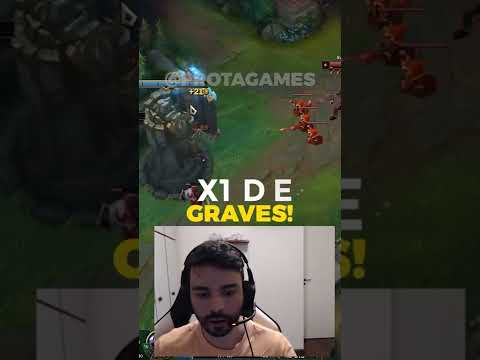 X1 MINERVA VS RANGER! QUEM É MELHOR de LEE SIN e GRAVES? #shorts