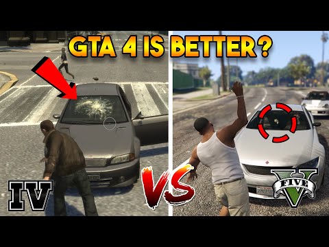 WHY GTA 4 IS BETTER THAN GTA 5? (GTA 5 VS GTA 4)