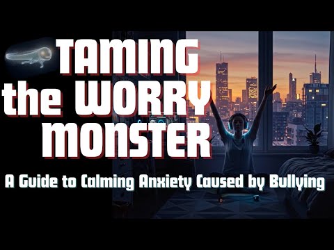 Taming The Worry Monster ✨A Guide to Calming Anxiety Caused by Bullying