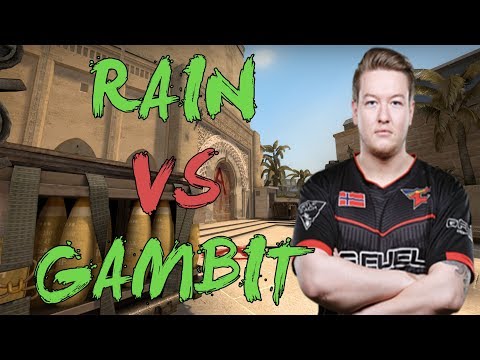 CSGO: POV FaZe rain vs Gambit (27/17) mirage @ DH Masters Malmö 2017