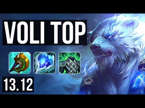 VOLI vs SETT (TOP) | 10 solo kills, 400+ games | EUW Master | 13.12