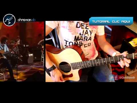 Entre Canibales - SODA STEREO - Acustico Cover Guitarra Demo Christianvib