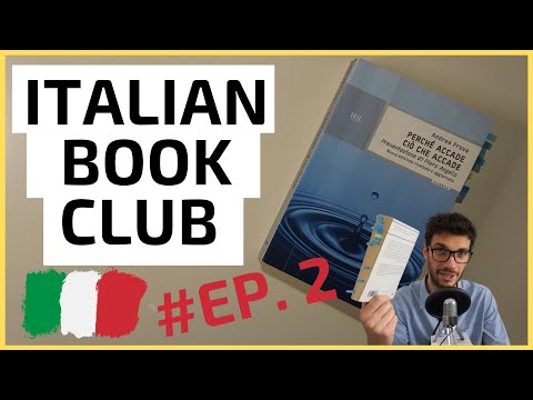 Learn Italian with books | Italian book club EP 2 - Perché accade ciò che accade