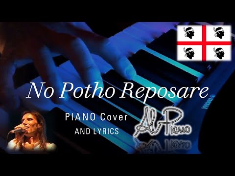 No Potho Reposare (with Lyrics) Piano Cover - by Al Piano