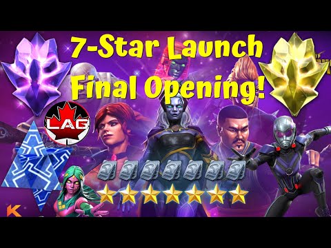 #8 7* Basic/x10 Paragons/x15 6* Featured! 7-Star Launch Final Crystal Opening! T6CC Selectors!- MCOC