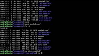 Linux - web server 3 (apache) : configuration