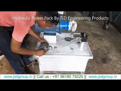 Powder coated hydraulic manifold block, for hydraulic power ...