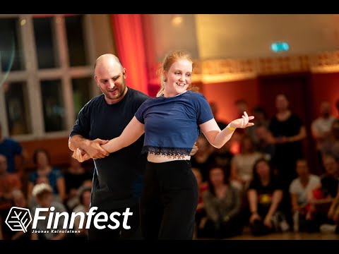 Noah Antebi & Outi Salonen - 3rd Place Strictly Open - Finnfest 2023