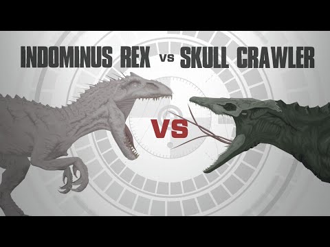 Indominus Rex vs Skull Crawler | Battle FACE OFF | In-Depth Combat Analysis