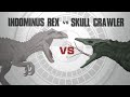 Indominus Rex Vs Skull Crawler Battle FACE OFF In Depth Combat Analysis