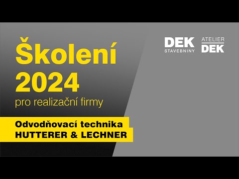 , title : 'Školení realizačních firem 2024 - Odvodňovací technika HUTTERER & LECHNER'