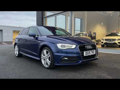 Used 2015 Audi A3 1.4 TFSI CoD S line Sportback at Chester | Motor Match Used Cars for Sale