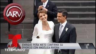 Enrique Peña Nieto confirma divorcio de Angélica Rivera