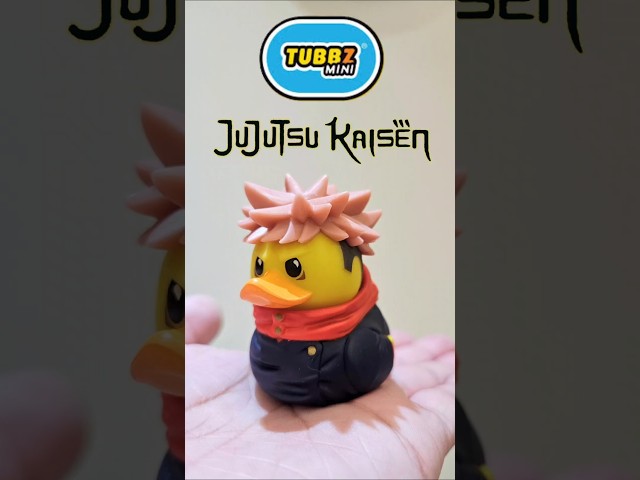 Vídeo relacionado con TUBBZ Mini: Jujutsu Kaisen - Yuji Itadori Figura Mini Coleccionable de Pato de Goma Disfrazado