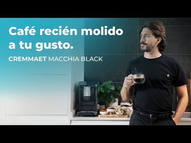 Cafetera Superautomatique Cecotec Cremmaet Macchia White Rose 1,5 L 19 bars broyeur intégré video