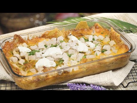 How to make ENCHILADA LOVER'S CASSEROLE - ON THE BORDER'S Copycat | Recipes.net - YouTube