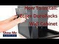 ECore DuroRacks Fixed Wall Mount Cabinet - 23" Depth - Flat Box #71-950-XXX