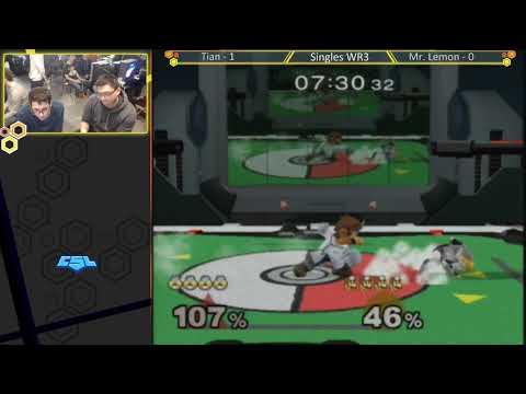 Mass Madness 26 SSBM - Mr. Lemon (Dr. Mario) vs. Tian (Sheik) - Melee WR3