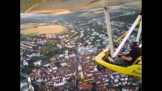 preview picture of video 'Flug über Bad Mergentheim'