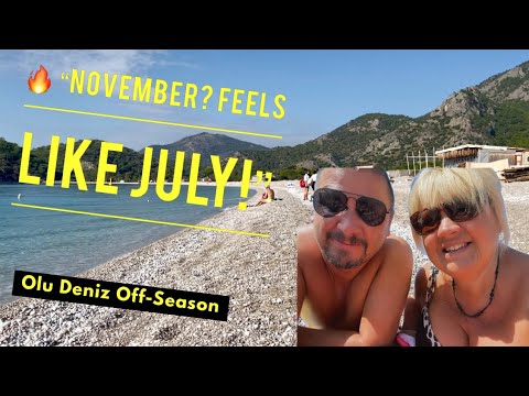 TURKEY 🇹🇷 Olu Deniz Today☀️Too Hot, Too Funny, Too Empty! 🍺 